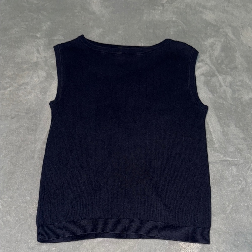 Uniqlo Navy Sleeveless Top